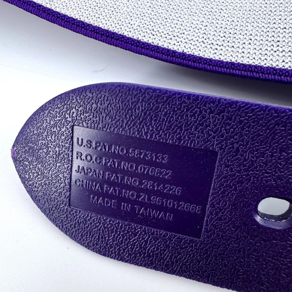 Adidas Baseball Softbal Belt Men Women OS Purple Elastic Adj Athletic 22 - 42 in